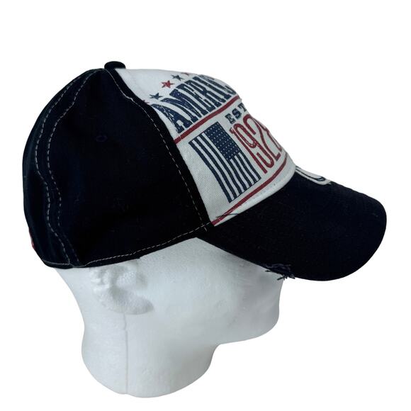 Disney Parks Epcot World Showcase America Mickey Mouse Baseball Cap Blue Mens OS - Picture 2 of 8